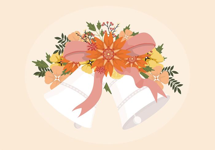 Wedding Bells Illustration  vector