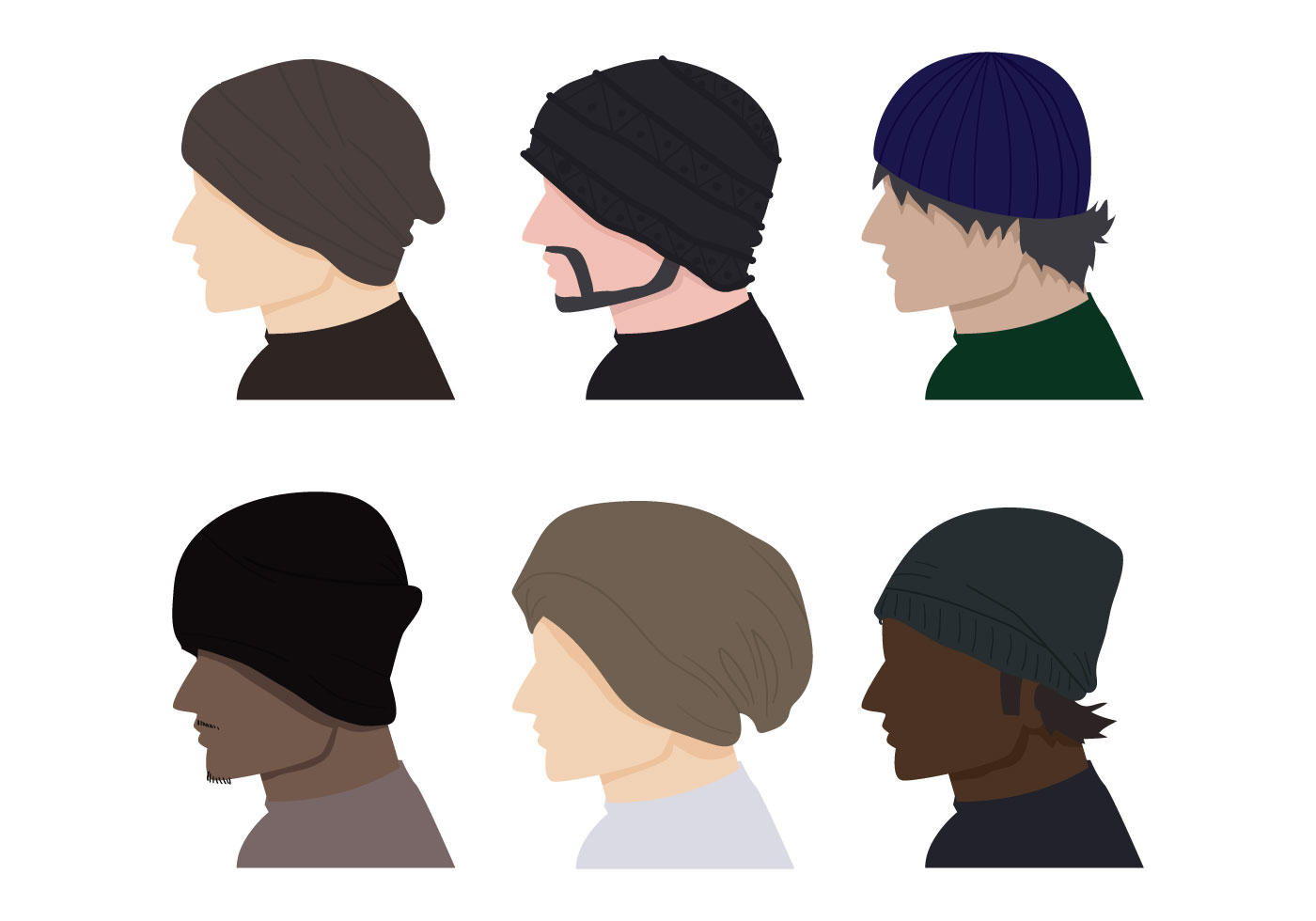 Male Hat Vectors 121951 Vector Art at Vecteezy