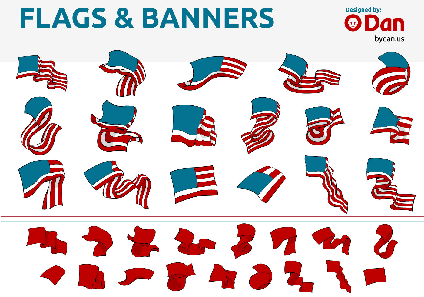 Download USA Flags & Banner Vectors - Download Free Vector Art ...