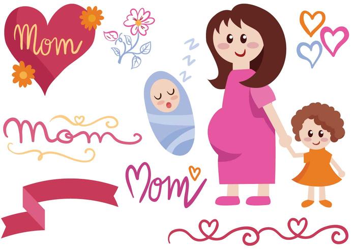 Free Motherhood Vectors