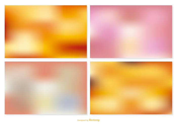 Blurred Vector Backgrounds