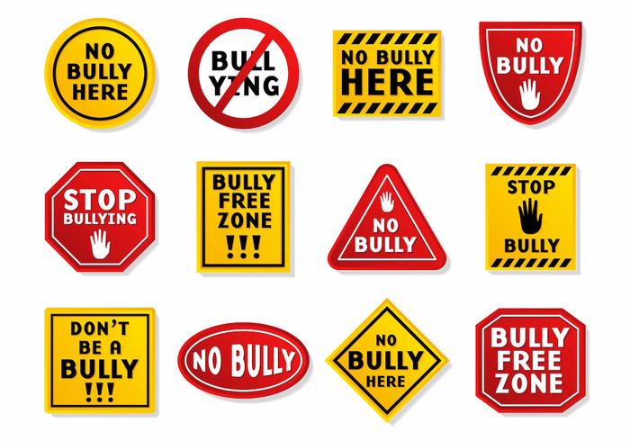 Bullying Sign Vector