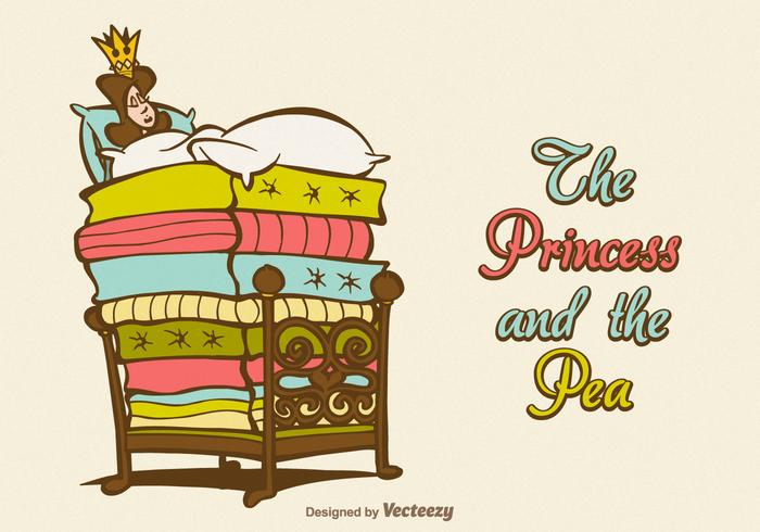 Free Vector The Princess And The Pea