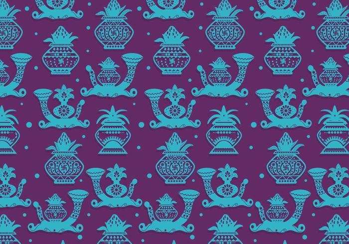 Kalash Pattern Vector Kalash Pattern Vector