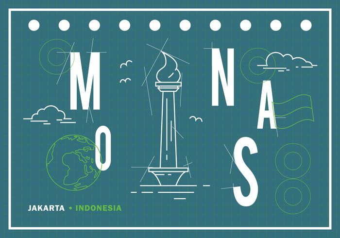 Free Monas Illustration vector