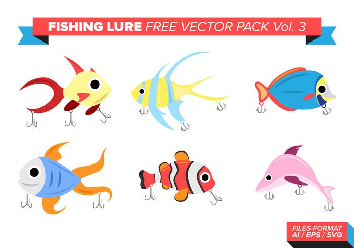 Fishing Lure Free Vector Pack Vol. 3 Fishing Lure Free Vector Pack Vol. 3