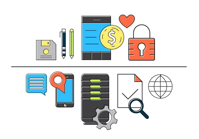 Free Business Icons vector