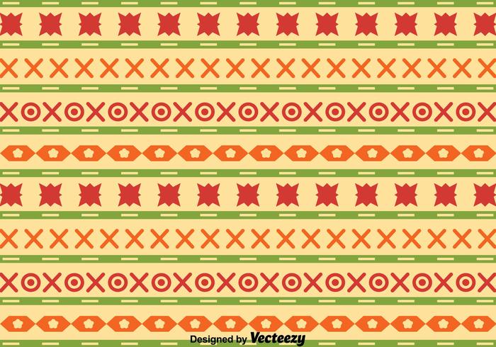 Ethnic Songket Pattern Vector