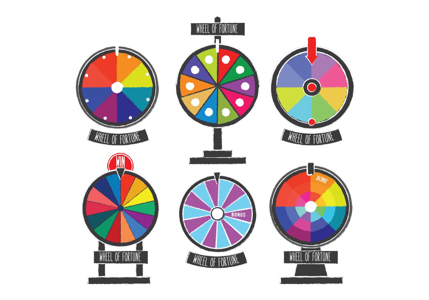 Spinning Wheel Vector 122427 Vector Art at Vecteezy