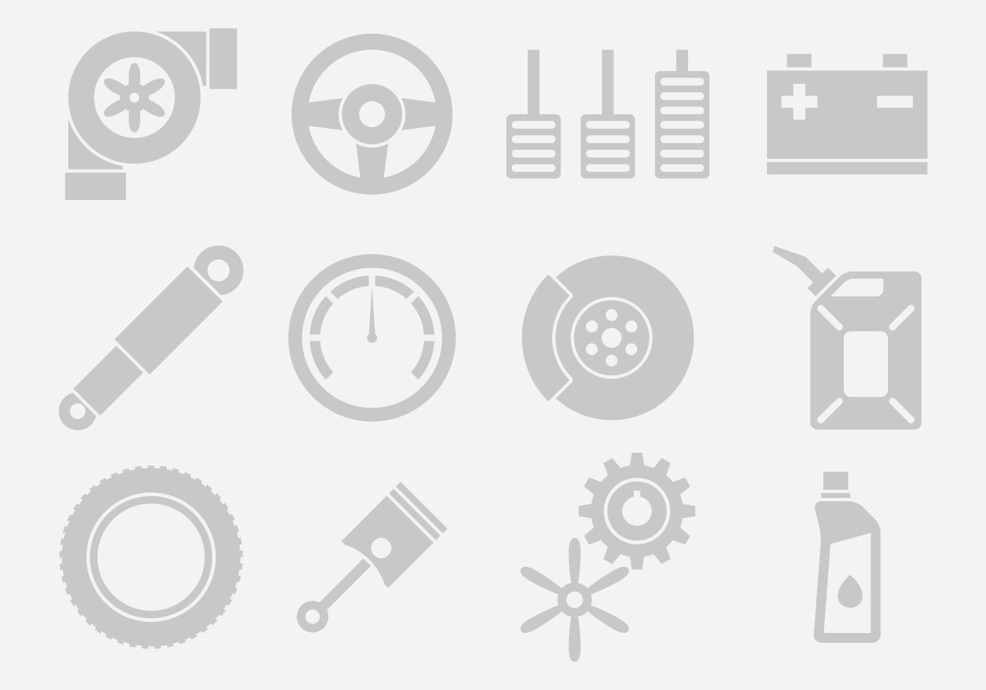 Car Accessories Vector Car Spare Parts Vector Photo Free Trial