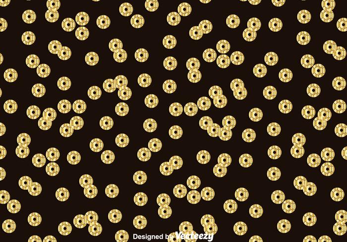 Fondo de lentejuelas de oro vector