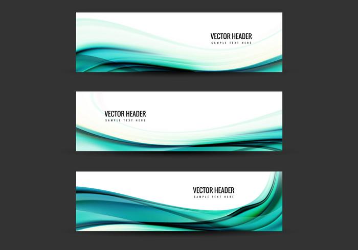 Vector Blue Header