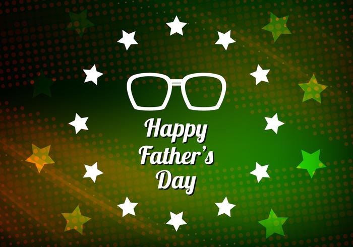 Free Vector Modern Father's Day Background Free Vector Modern Father's Day Background