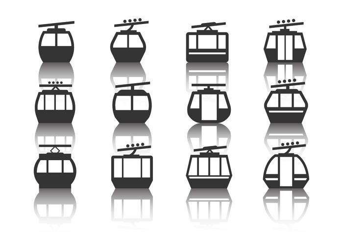 Cable Car Vector 