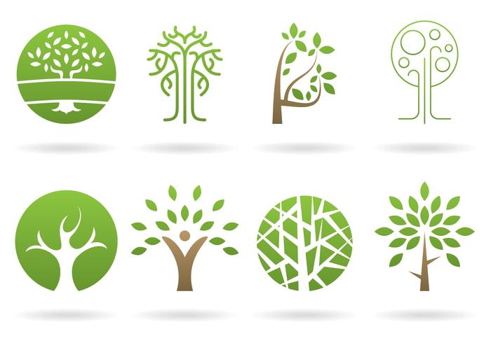 Tree Logos Vectors