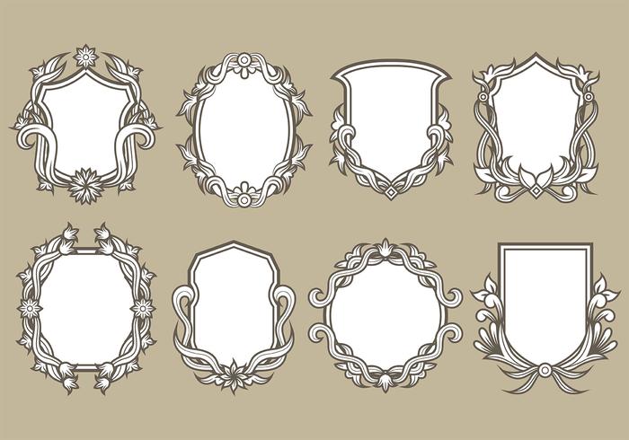 Blason Vector Icons Blason Vector Icons