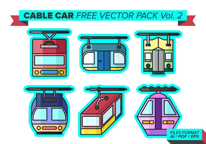 Cable Car Free Vector Pack Vol. 2 Cable Car Free Vector Pack Vol. 2