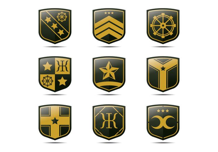 Heraldry Blason vector