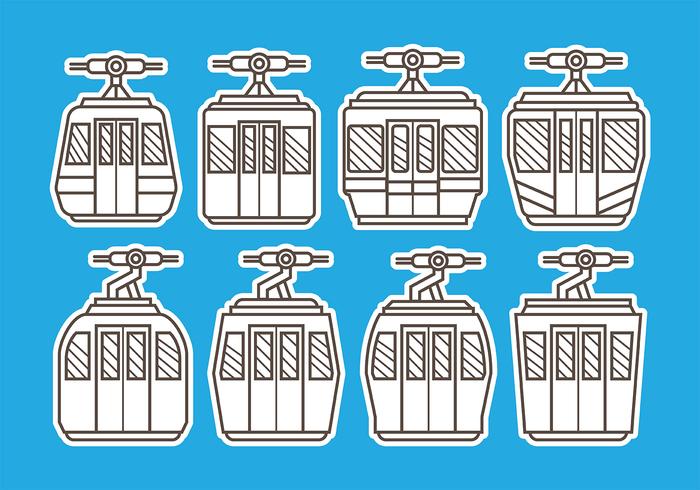 Cable Car Vector