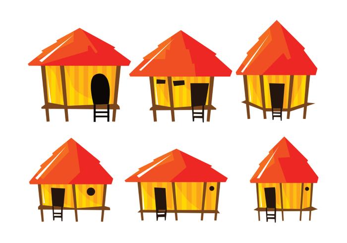Bright Shack Vector