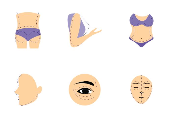 Icon Plastic Surgery Vector