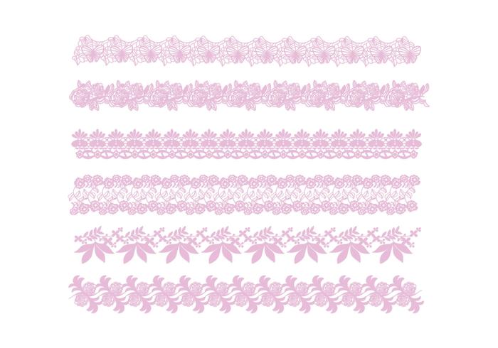 Lace Trim Vector