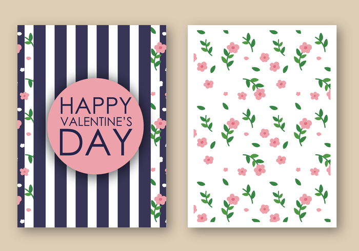 Free Happy Valentine's Day Card Vector
