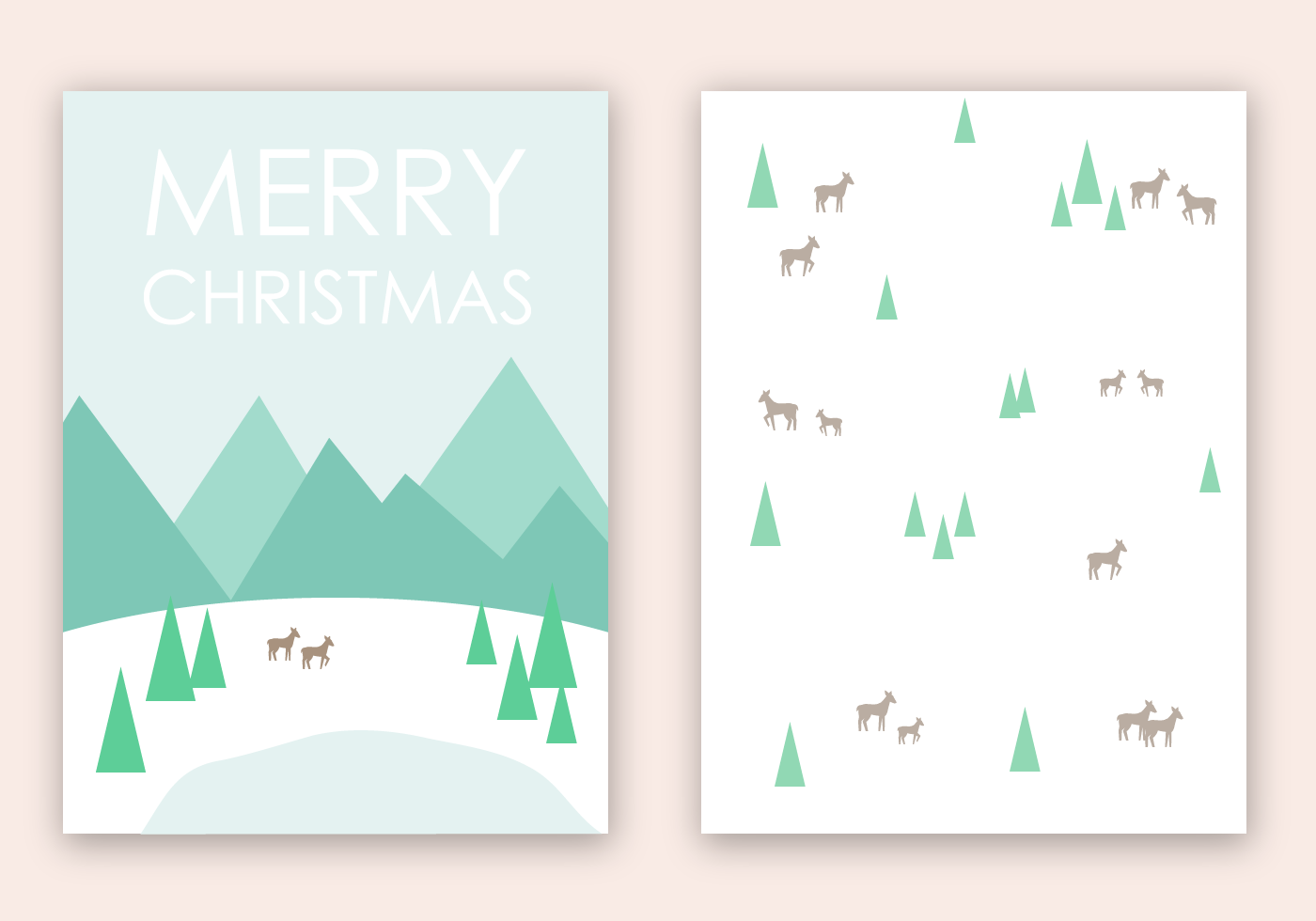 Download Free Merry Christmas Card Vector - Download Free Vectors ...