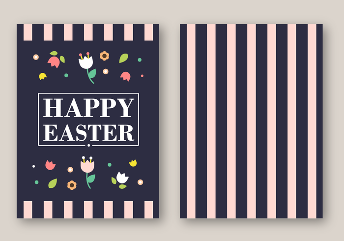 Free Easter Card Vector