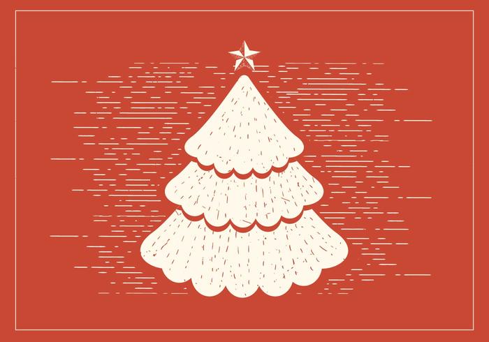 Árbol de Navidad libre del vector