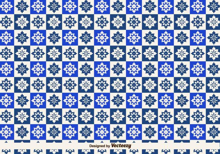 Azulejo Vector Pattern