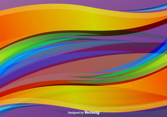 Colorful Swish Vector Background