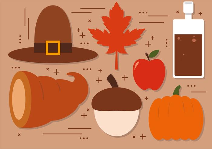 Free Thanksgiving Vector Decoration