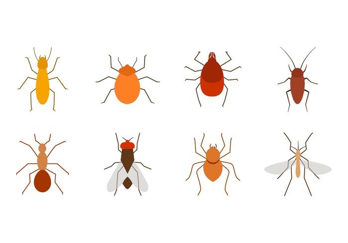 Free Insect Icons Vector