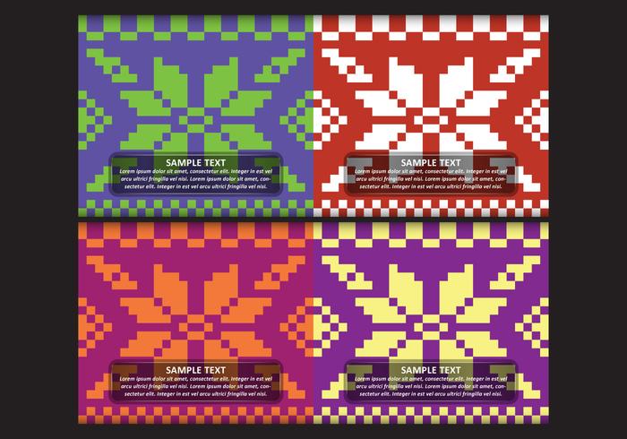 Design Songket Pattern vector
