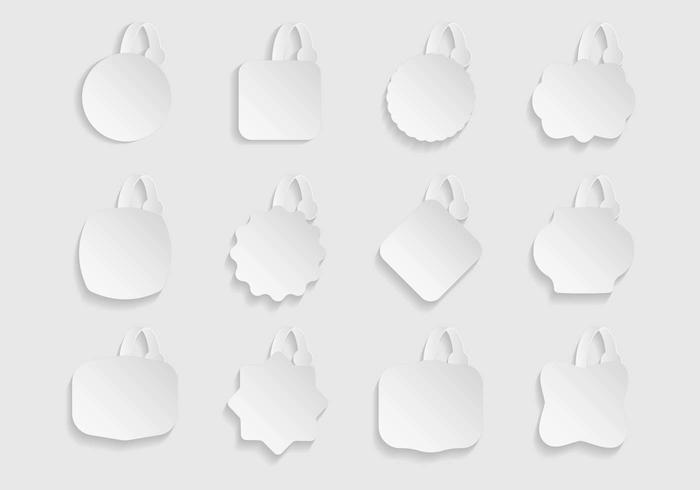 Free White Wobbler Vector