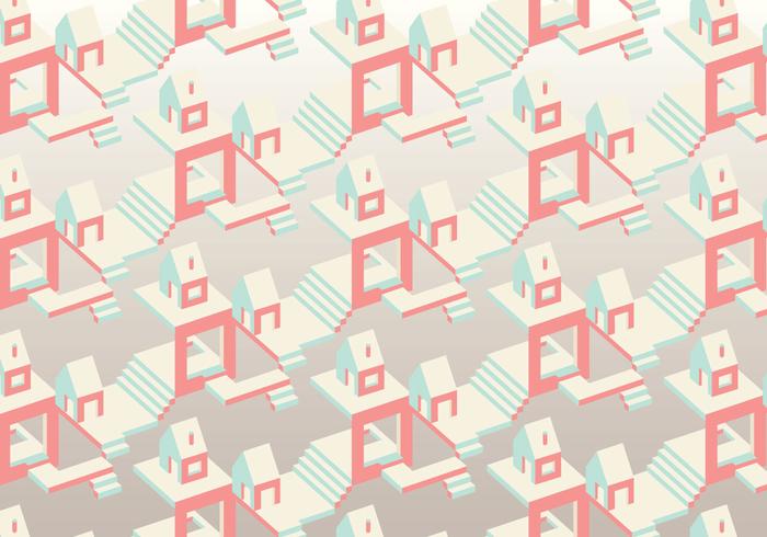 Isometric Vector Pattern