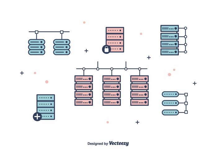 Servers Vector