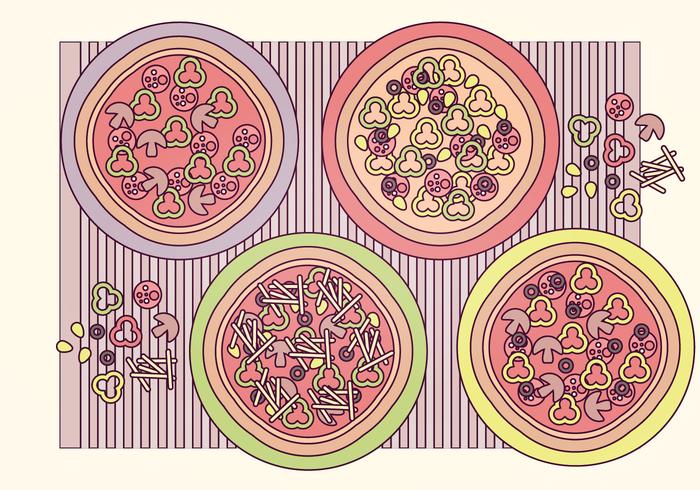 Vector Pizza Collection