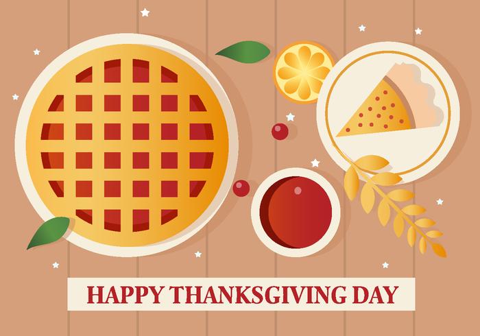 Free Vector Thanksgiving Pie