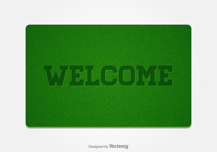 Free Welcome Doormat Vector
