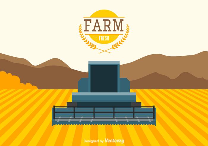 Free Agriculture Vector Landscape