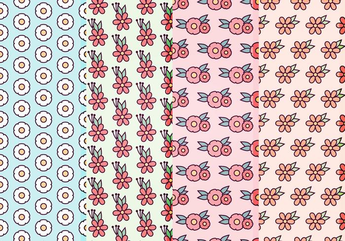 Vector Floral Patterns Vector Floral Patterns