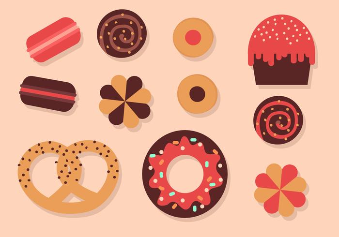 Free Bakery Elements Vector Free Bakery Elements Vector