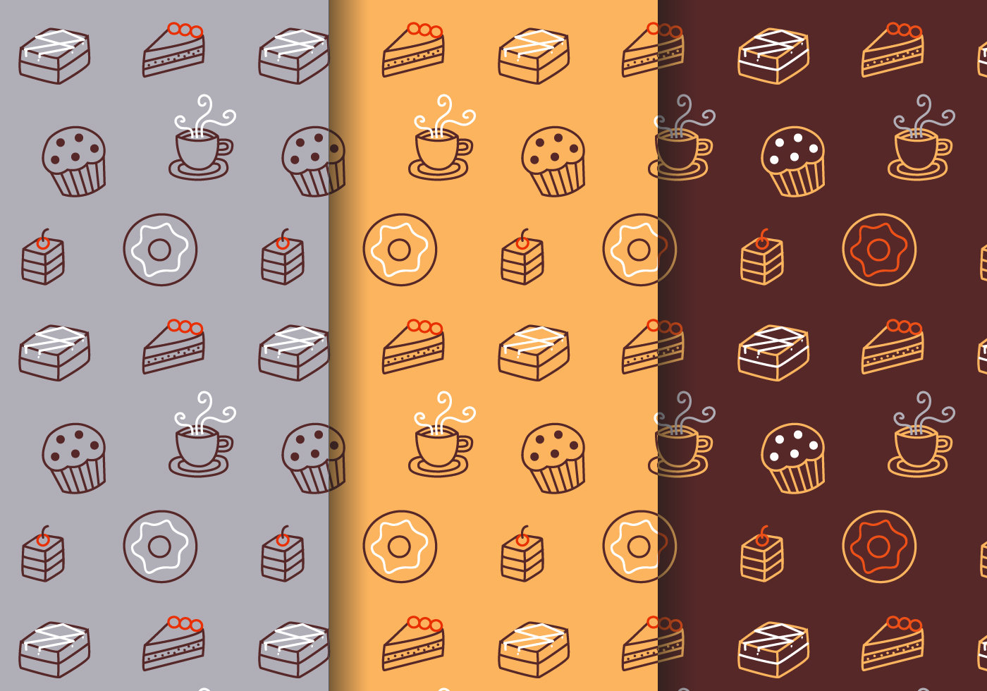 Free Bakery Pattern Vector 123308 Vector Art at Vecteezy