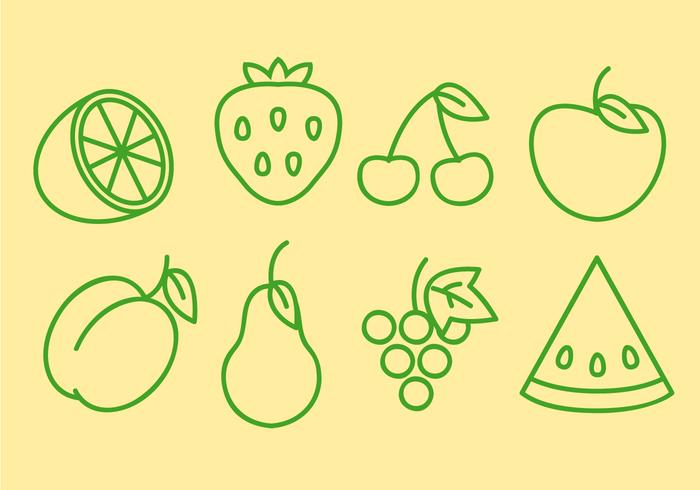 Vector de frutas gratis