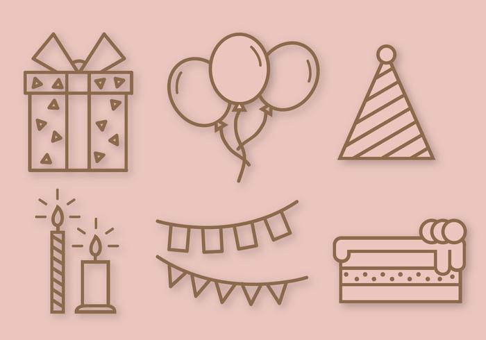 Free Birthday Party Vector