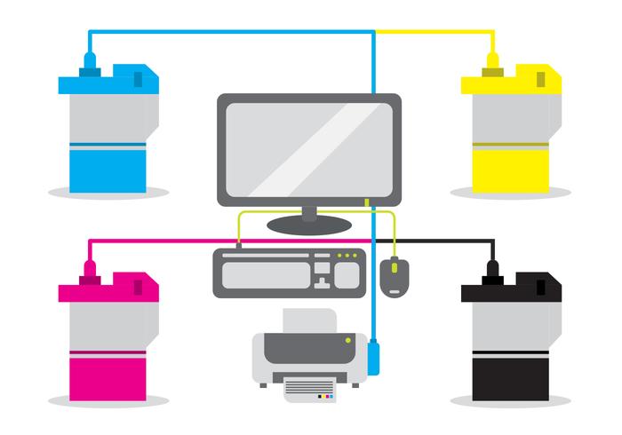 Toner Vector Set
