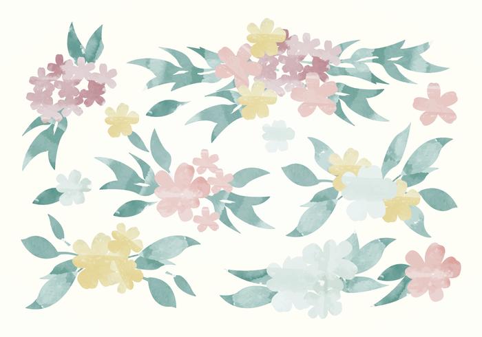 Vector Floral Elements