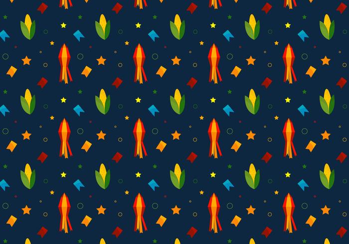 Free Vector Festa Junina Pattern